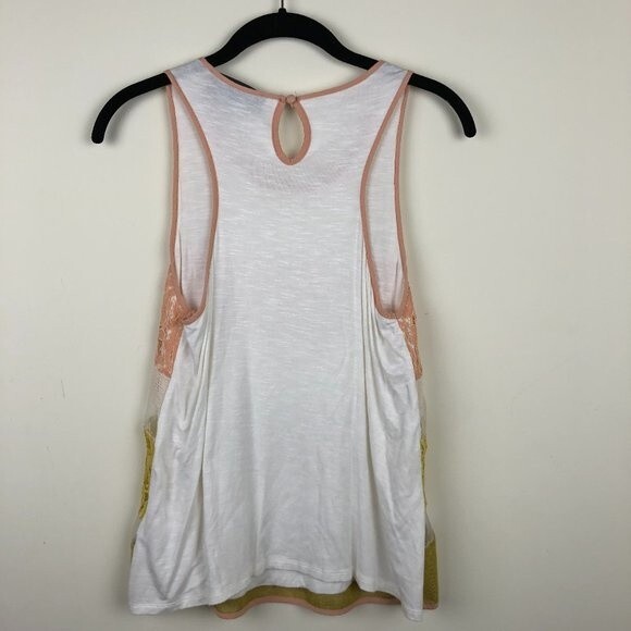 MOVING SALE Anthropologie Sunday in Brooklyn Lace Tank Top XS - Picture 6 of 8